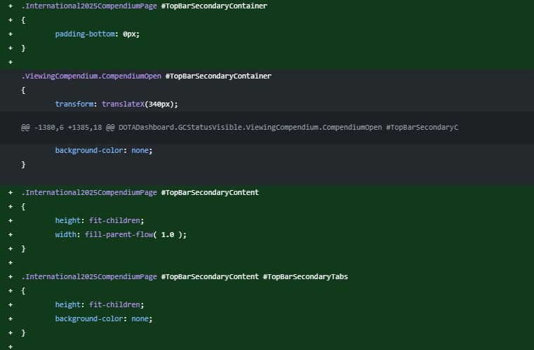 Dota 2 code before The International 2025