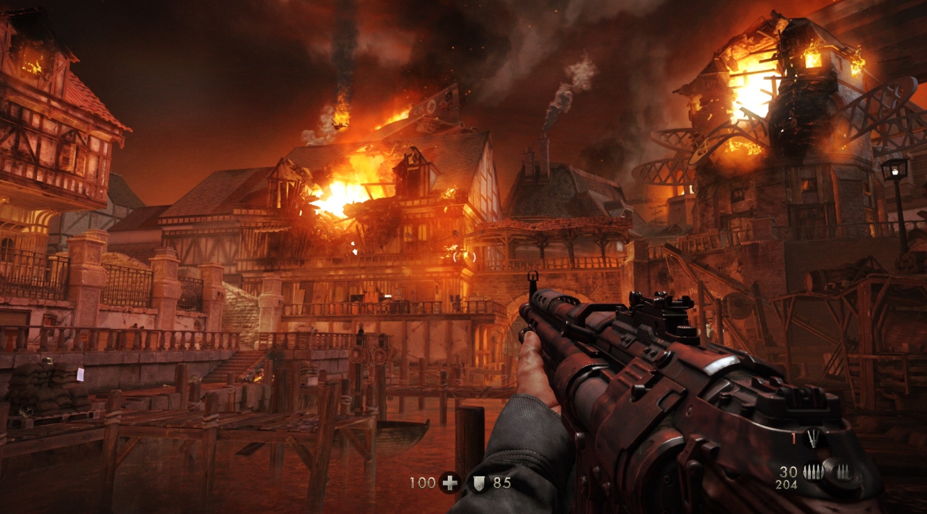Blazkowicz's Weapons and New Abilities in Wolfenstein