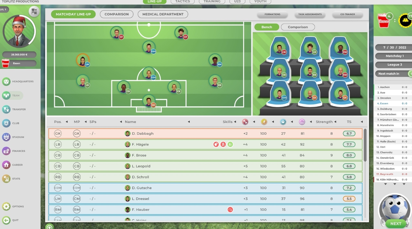 GOAL! The Club Manager Preview 1