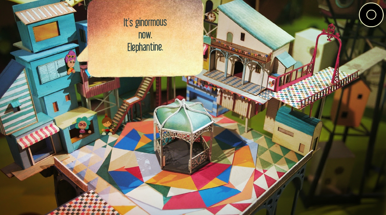Gameplay and puzzles in Lumino City