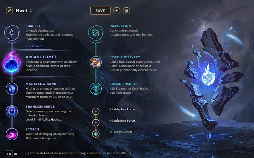 Hwei Guide in League of Legends: Runes, Important Item Build, Counters, Tips - Image 4