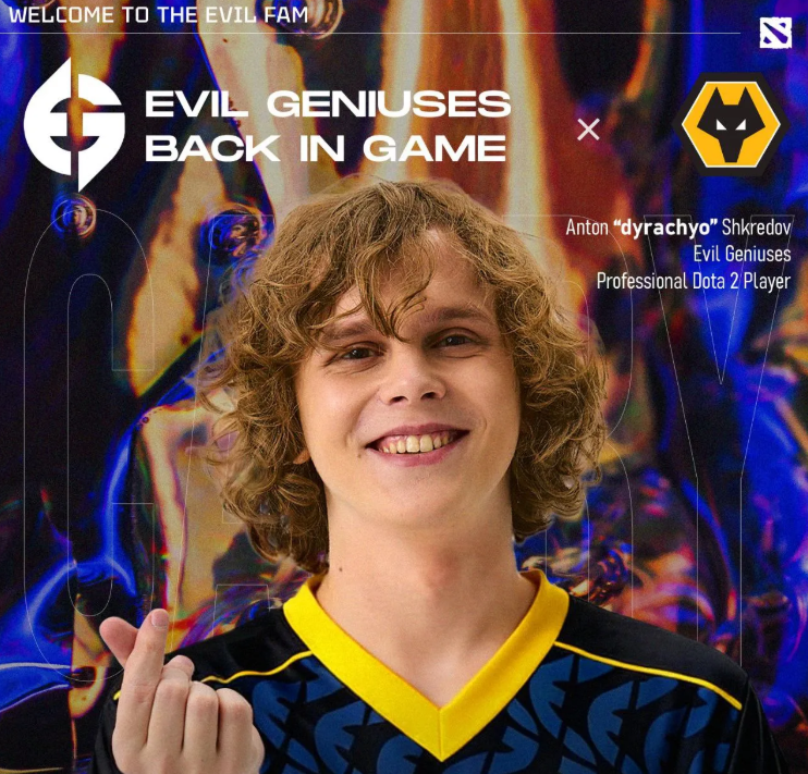 Anton “dyrachyo” Shkredov returns to Evil Geniuses: What’s next for Dota 2? - Image 2