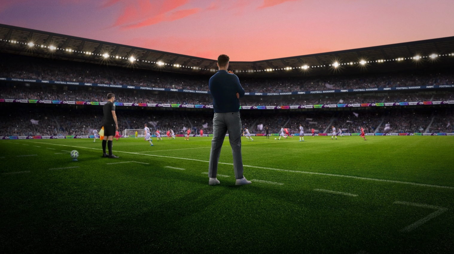 Gameplay of Football Manager 26 Unity realism, Women's soccer and smart AI