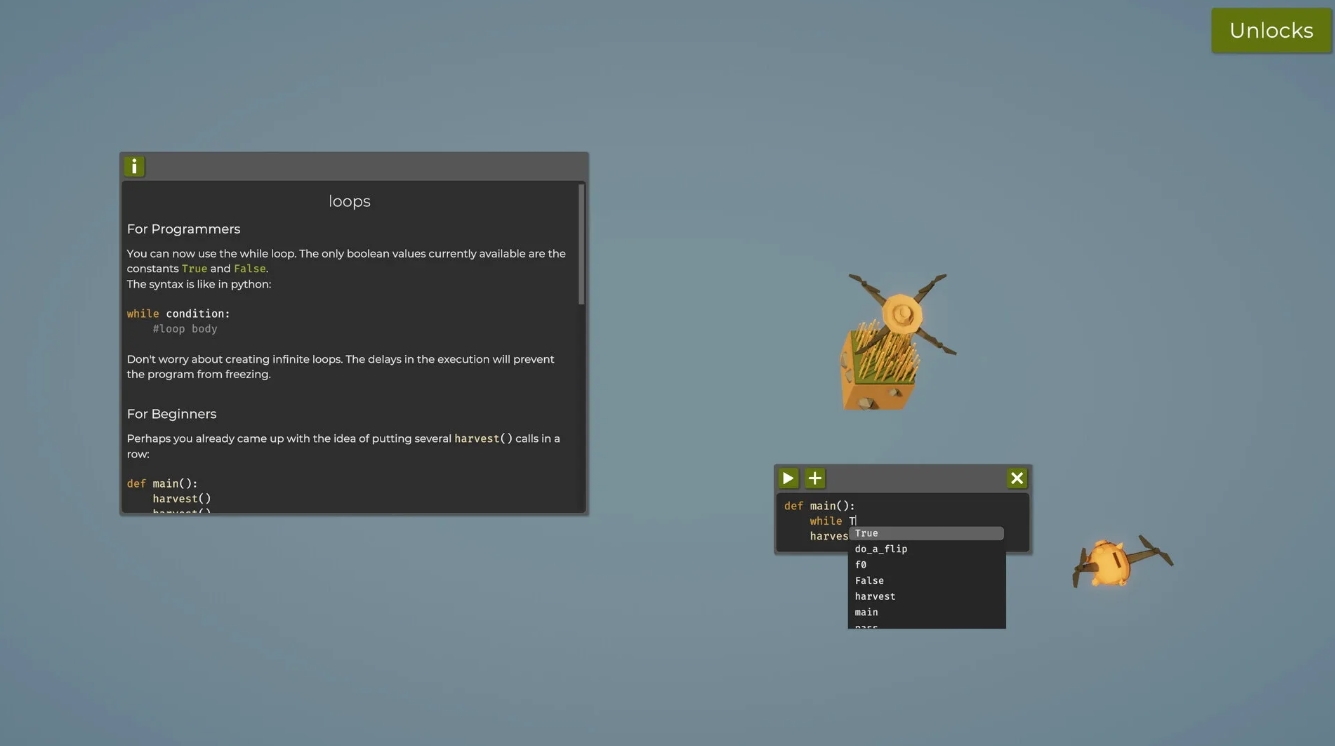 How to Program in The Farmer Was Replaced