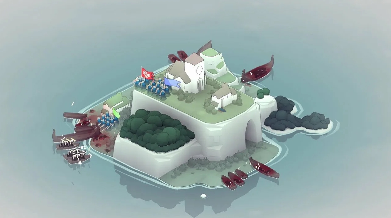 Plot and strategy in Bad North how to defeat the Vikings and protect the islands