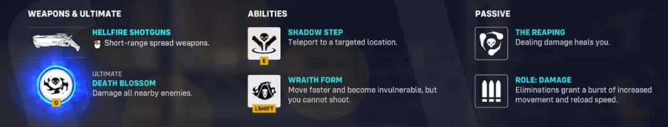 Reaper Overwatch 2 – Story, builds, abilities and advantages in the Guide - Image 2
