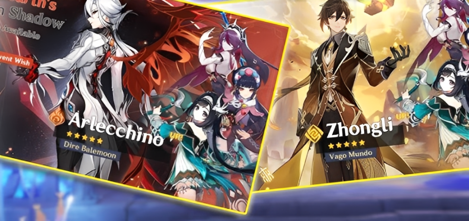 Harlequin and Zhongli Banners in Genshin Impact: Release Date, Guarantor System, and Character Rotation - Image 1