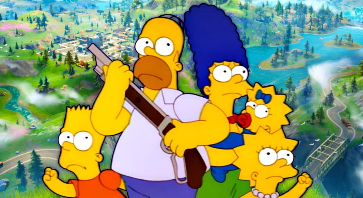 Fortnite and The Simpsons Family Collaboration