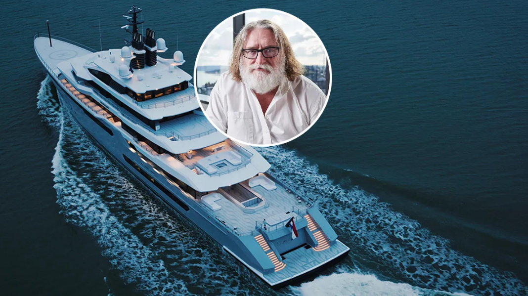 Gabe Newell bought the Leviathan yacht for $500 million, with a 15—station game area on board - Image 3