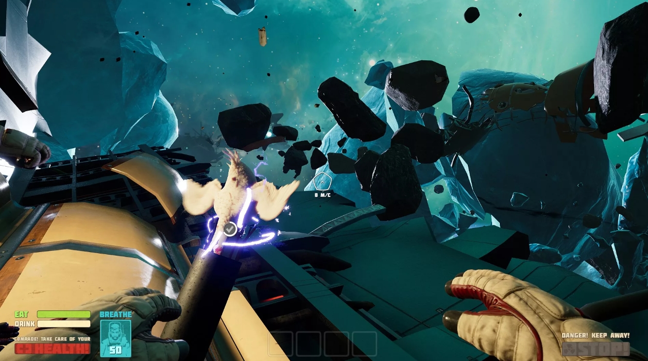 Gameplay and mechanics in Breathedge
