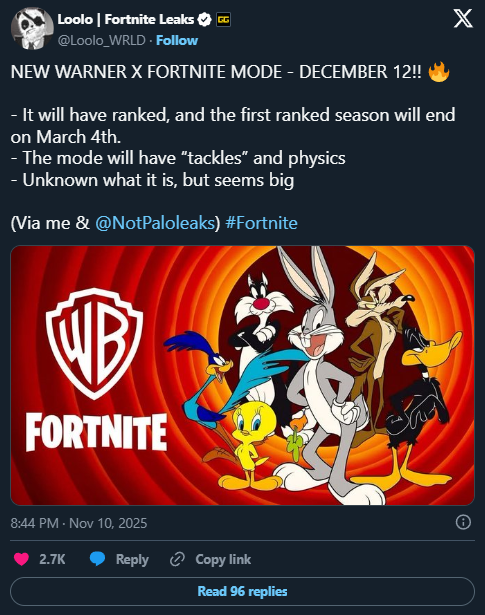 Taken from an official source X