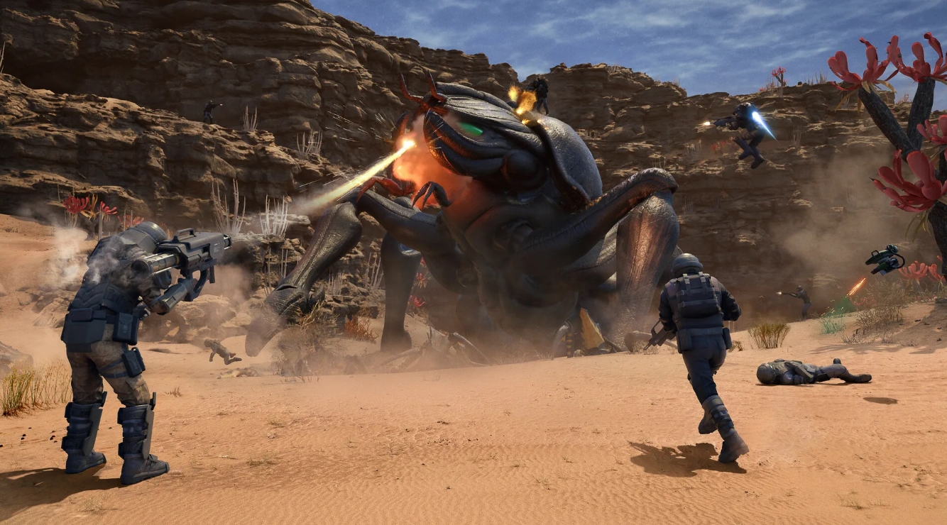New mechanics in Starship Troopers Extermination