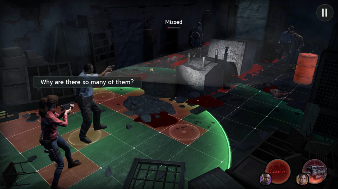 Strategic horror gameplay