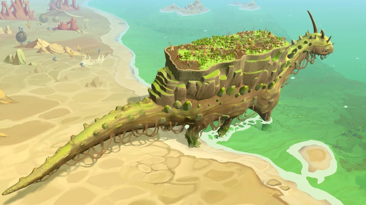 The influence of Miyazaki and Nausicaä on the visual style of The Wandering Village