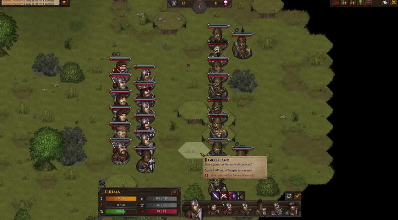 Battle Brothers game visual style&mdash;graphics