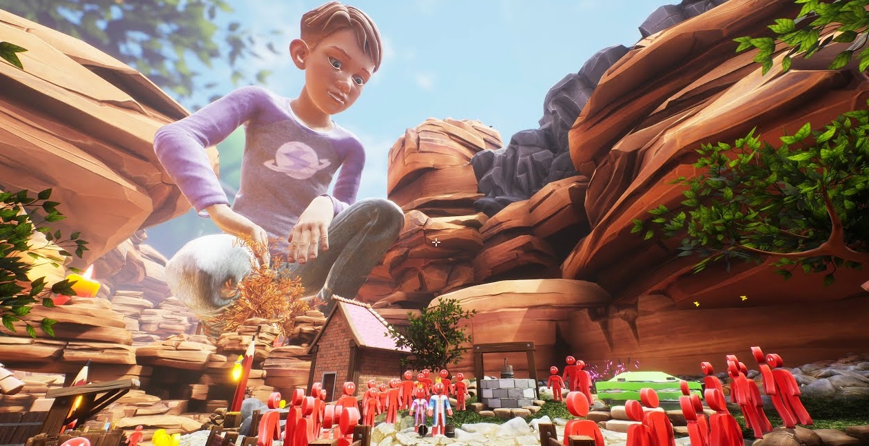 Enemies and difficulty increase in Supraland