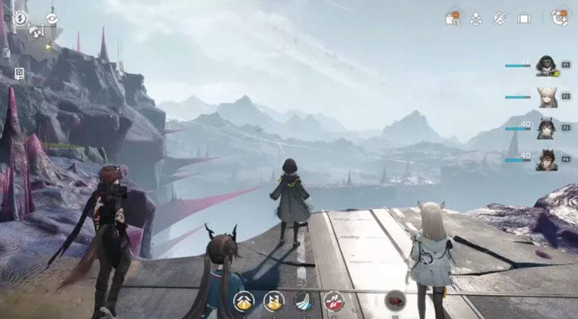 Gameplay from Arknights Endfield