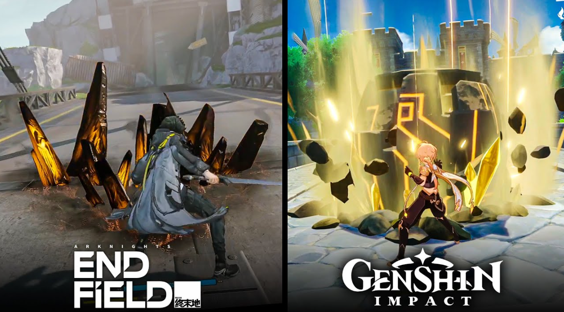 Genshin Impact and Arknights Endfield