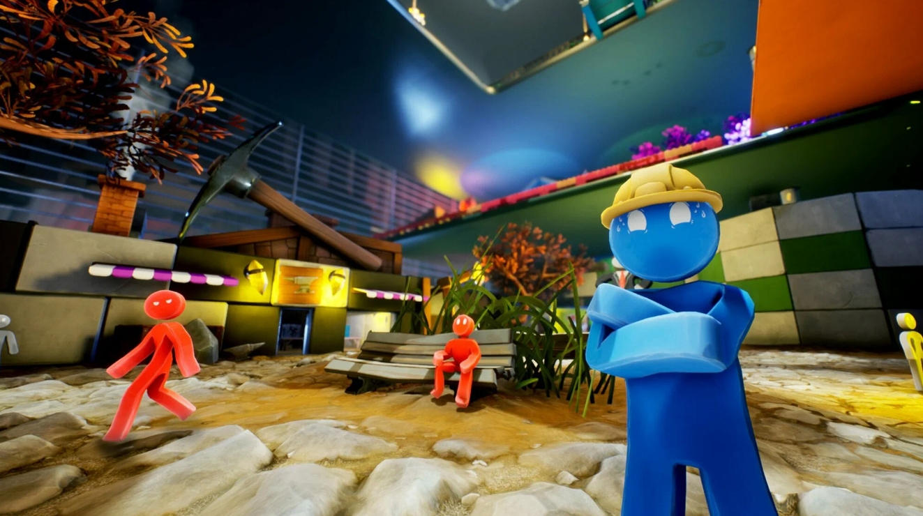 World Exploration and Leveling Up in Supraland