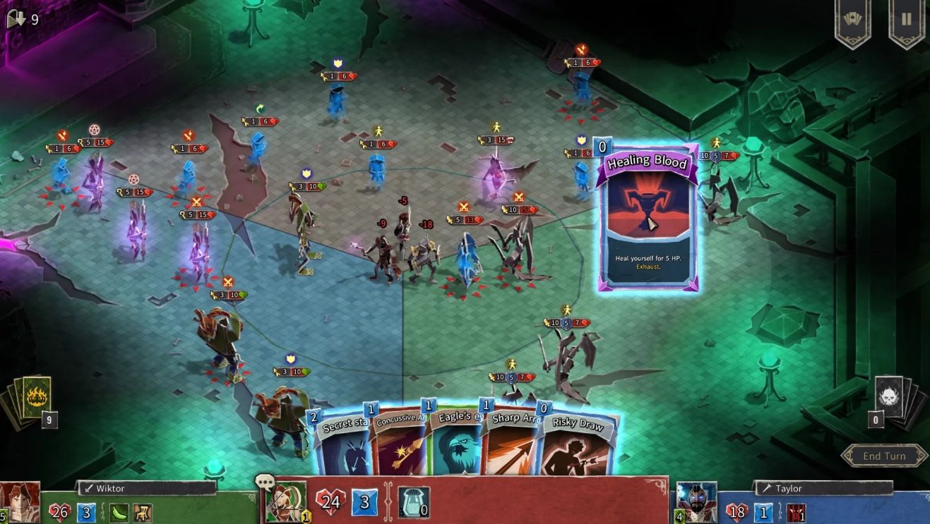 Classes and Deckbuilding Warrior, Mage, and Archer