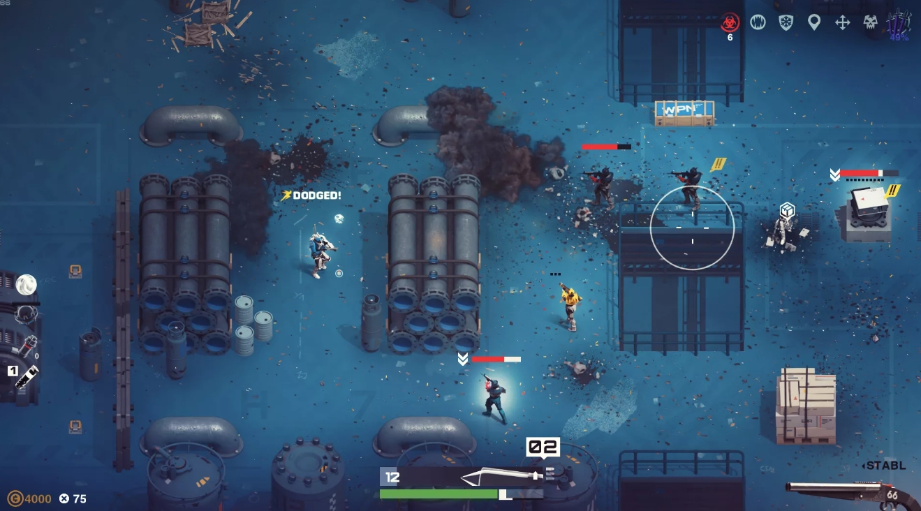 Gameplay of Synthetik Legion Rising