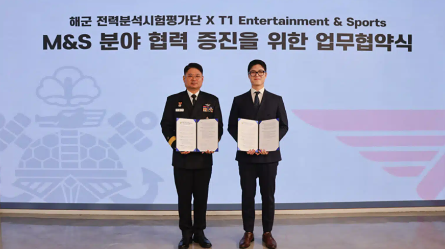 T1 and South Korean Navy Partnership: Integrating Esports Strategy and AI Data Analysis into Future Defense - Image 1