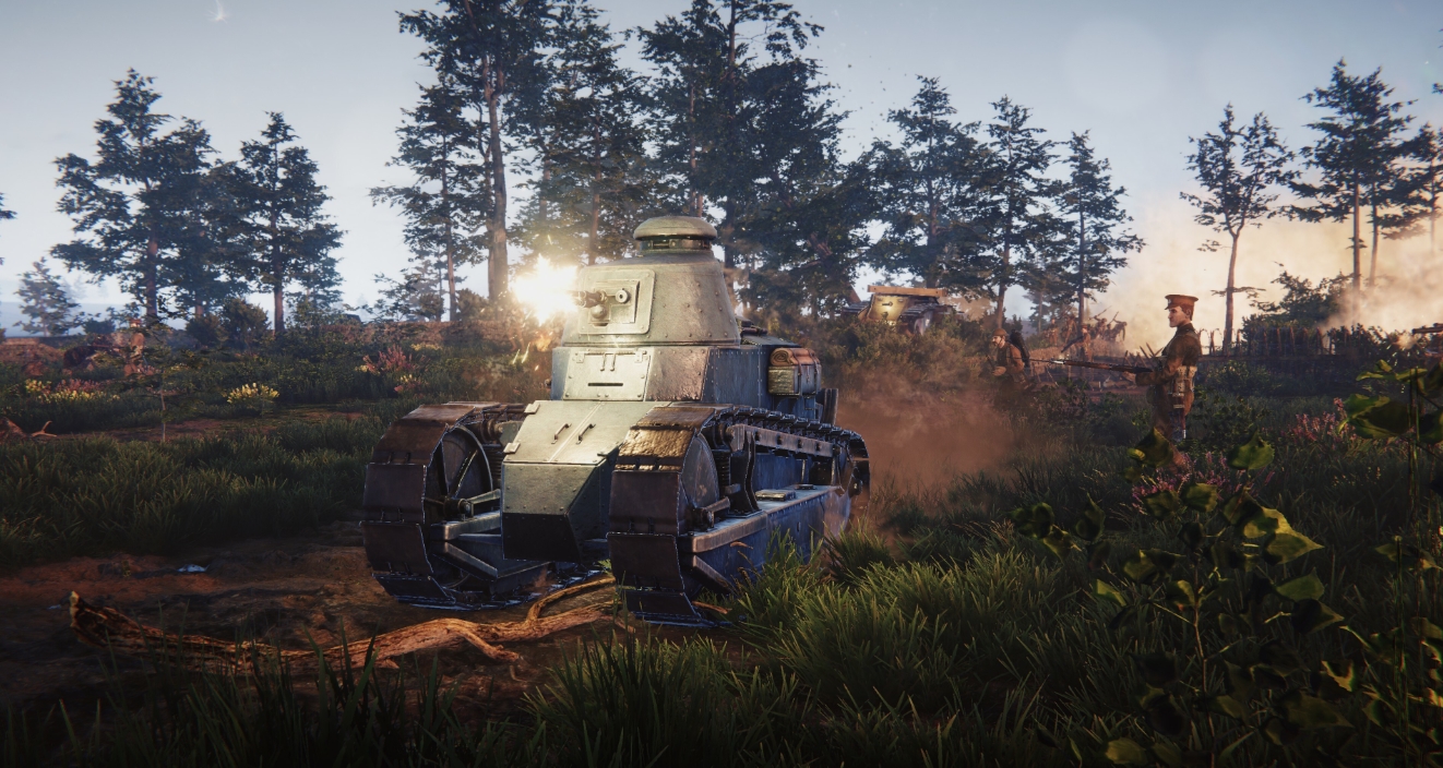 Graphics, sound and optimization in Over The Top: WWI