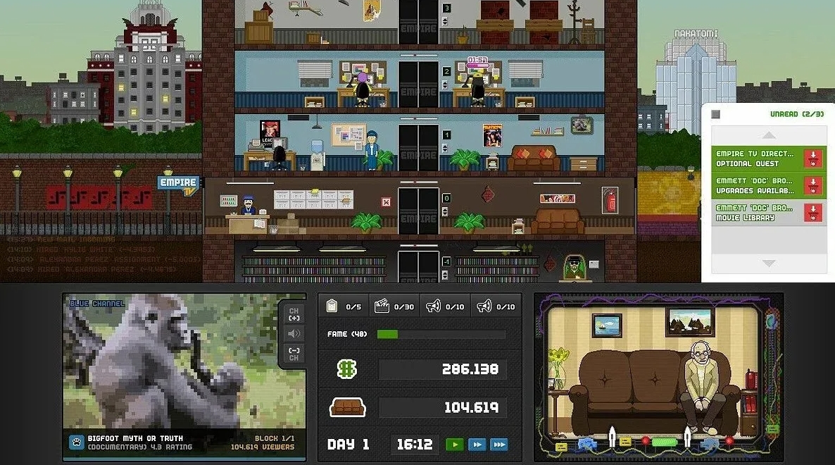 Empire TV Tycoon Gameplay