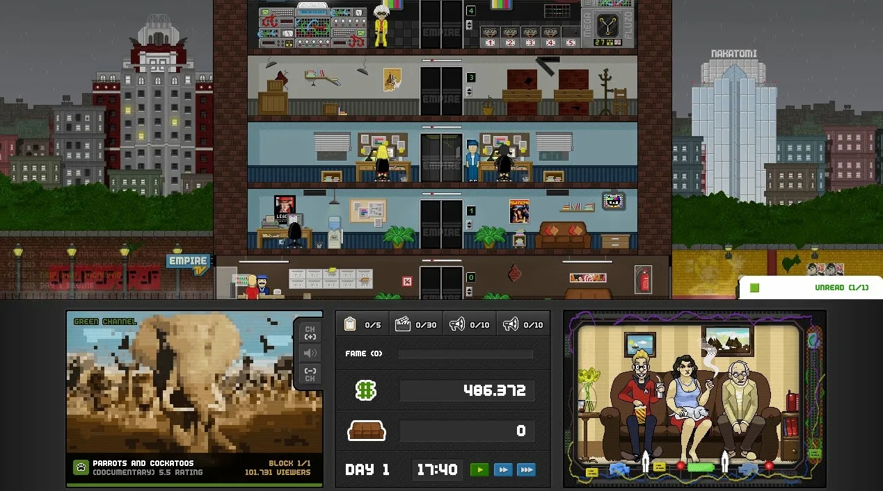 Pros and cons of Empire TV Tycoon