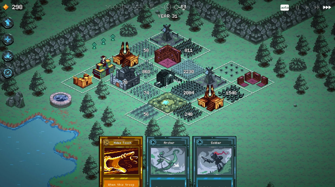 Battles with kings and the automatic battle system