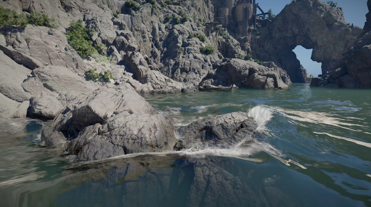 Game destructible environment engine