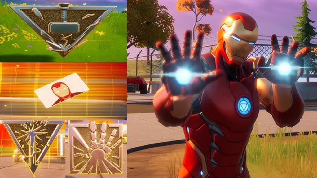 Fortnite OG Marvel weapons
