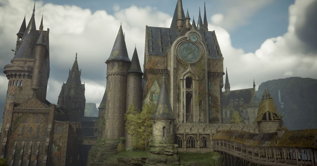 Hogwarts Legacy concept art castle