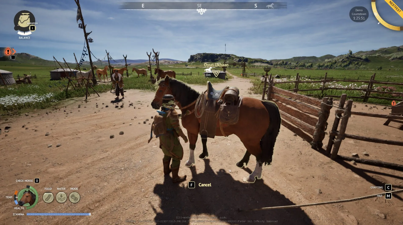 Horse breeding mechanics