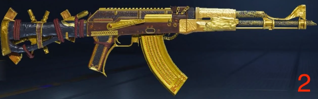 PUBG Mobile golden roulette AKM