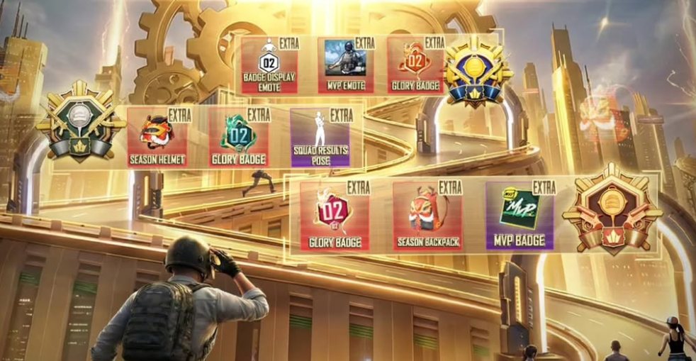 PUBG Mobile S28 ranked rewards