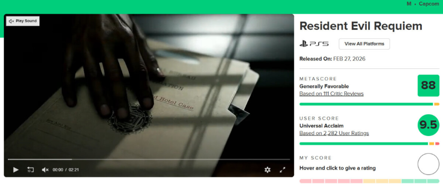 Resident Evil Requiem Shatters Records with 9.5 Metacritic Score: Is It the Best Survival Horror Ever? - Image 2