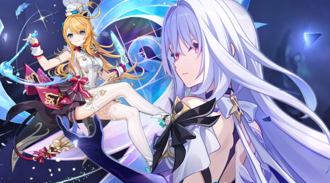Skirk and Escoffier Cryo duet Genshin Impact