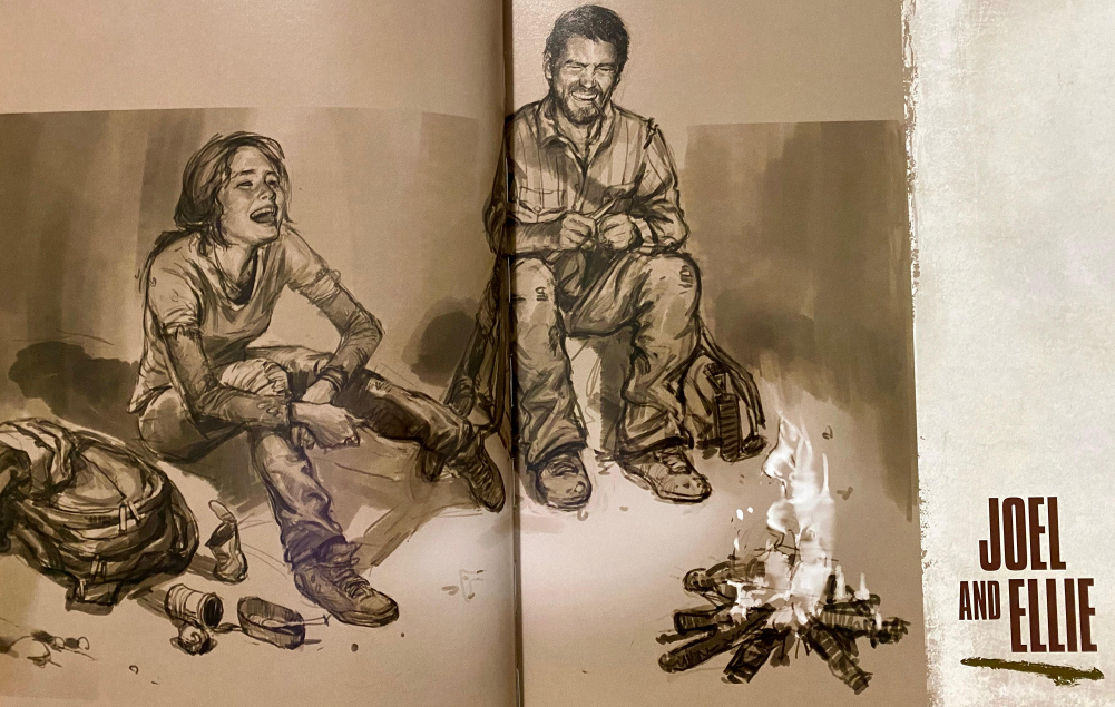 Early TLOU concept art