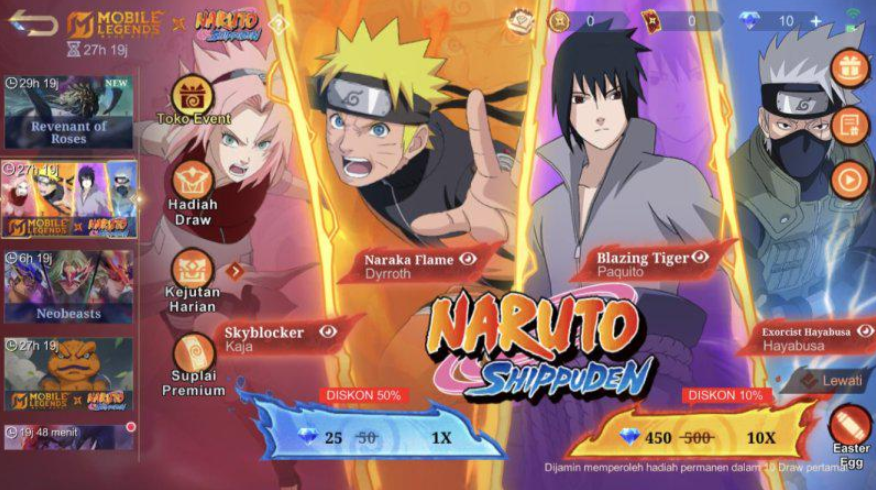 Mobile Legends Naruto Event 2026: Complete Guide to Skins, Gacha & Budget Farming