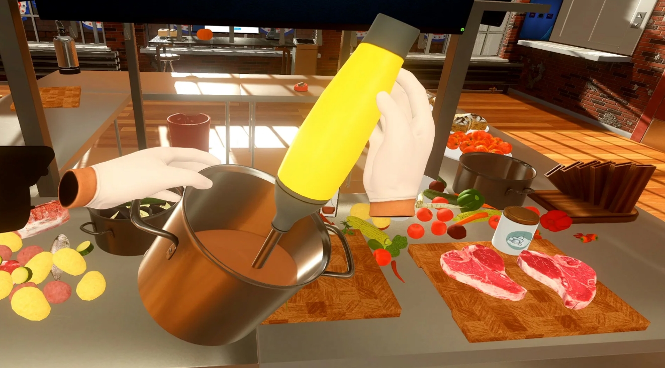 The realism and chaos of the kitchen &mdash; how Cooking Simulator VR catches players