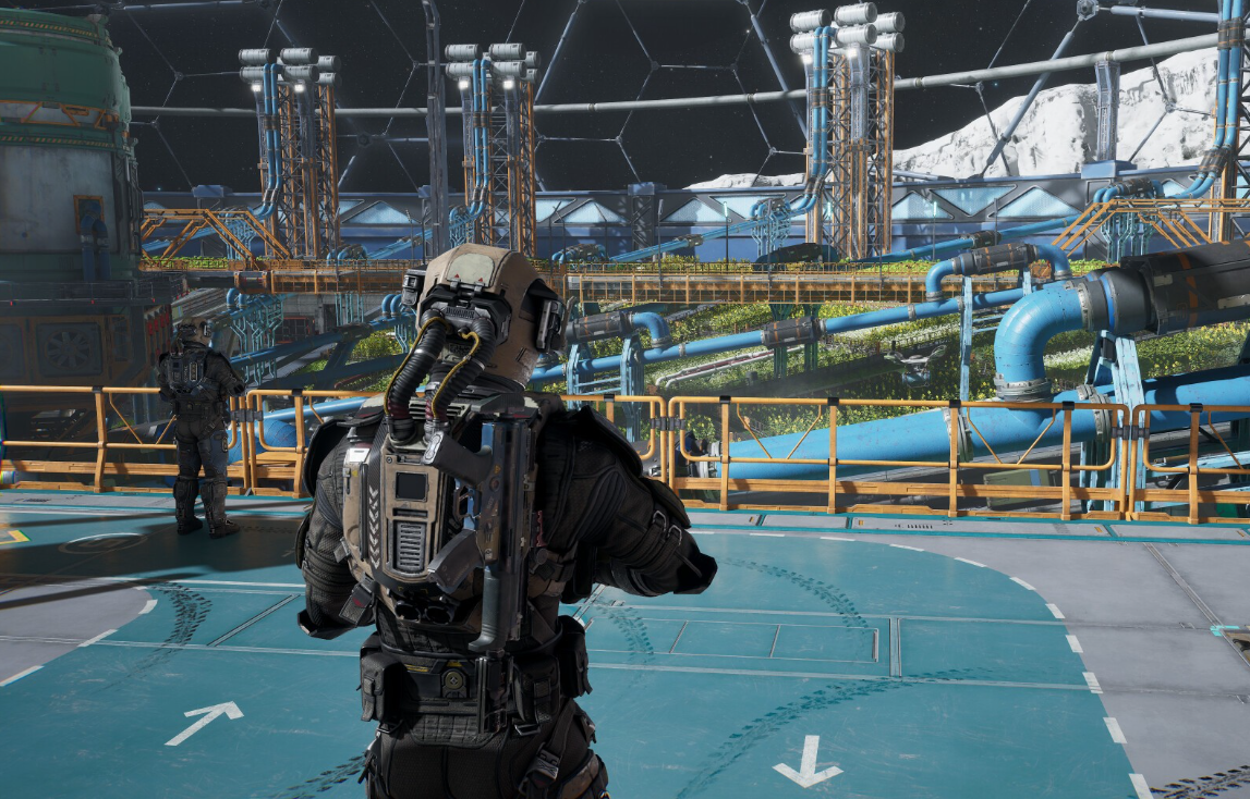 Third-person combat