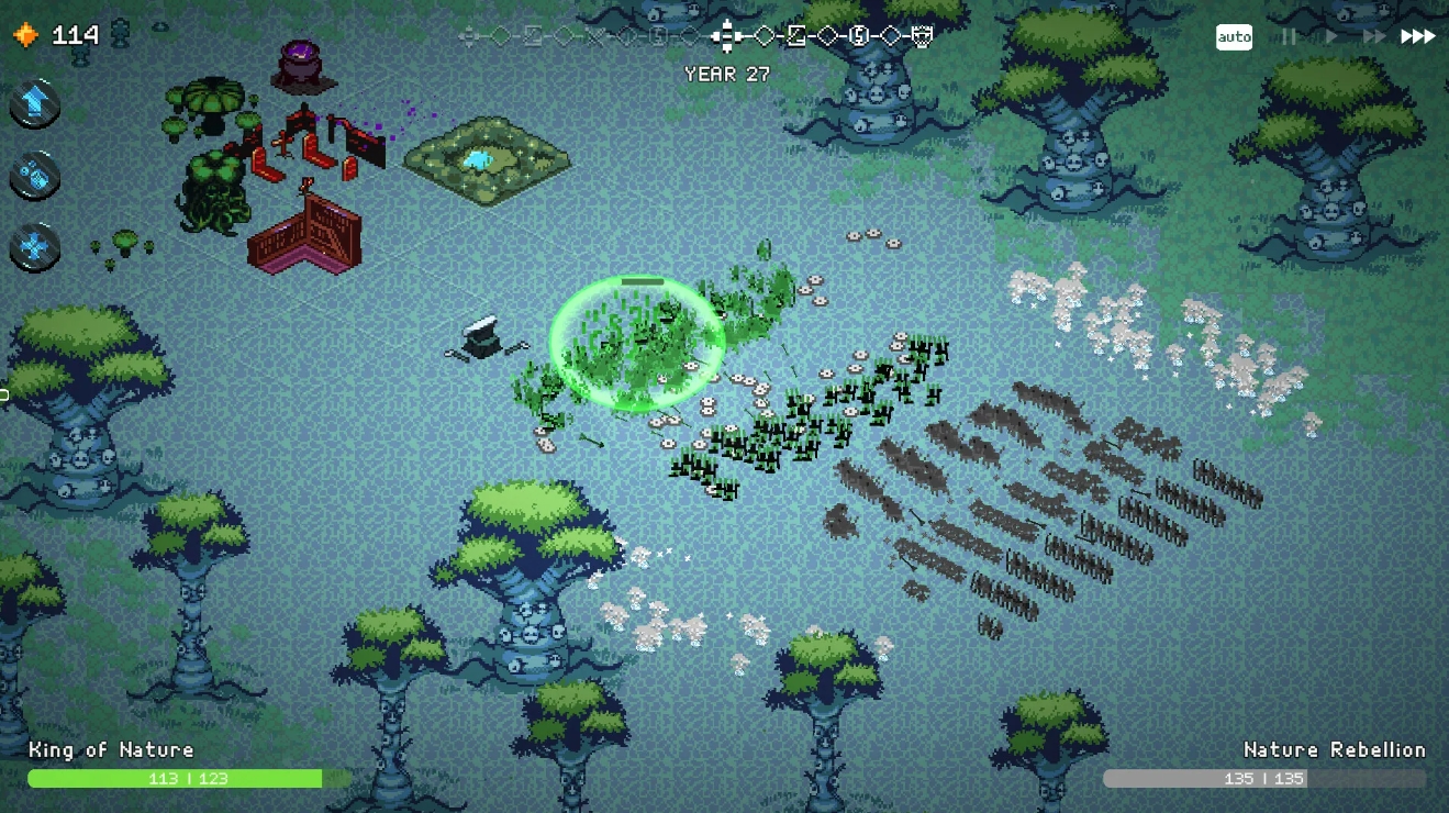 Visual style, minimalism and atmosphere of the game