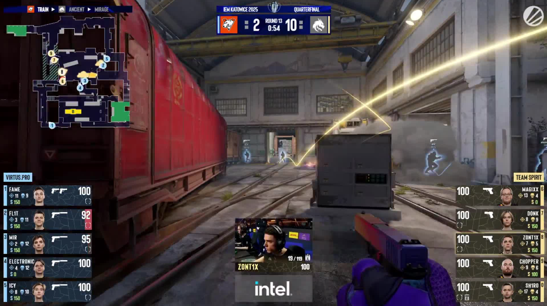 donk ace pistol round CS2 crosshair head level counter strafe aim analysis