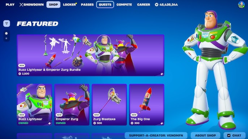 All Toy Story Skins in Fortnite: Prices, Unlock Methods, XP Rewards & Rocket League Bonus - Image 2