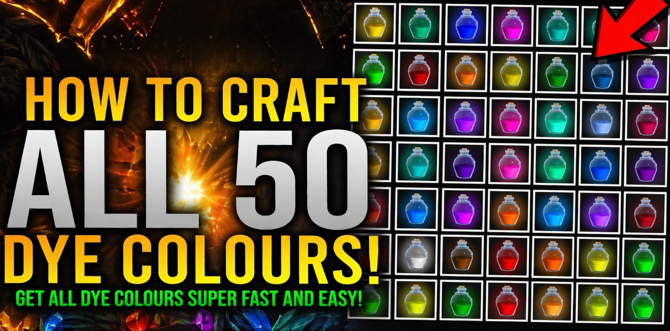 How to Craft All Dyes in Crimson Desert: Cauldron, Herbs & Beetle Guide - Image 1