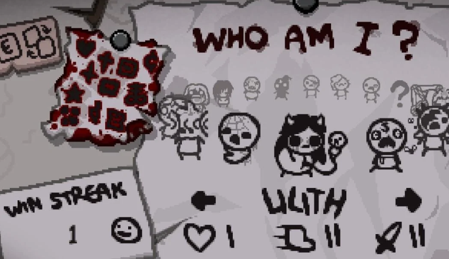 Isaac completion marks screen