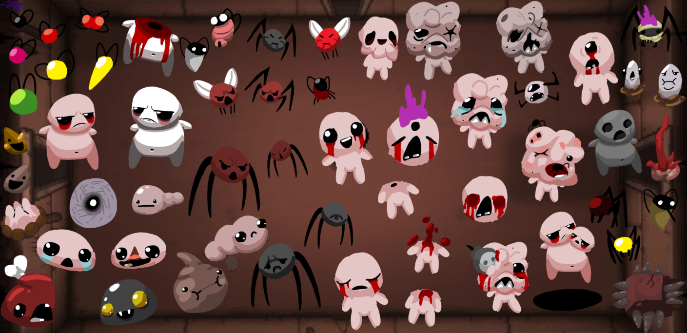 Isaac gameplay basement fight
