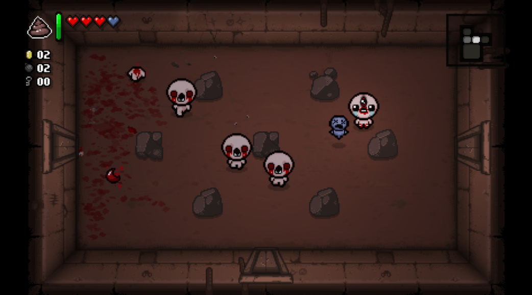 Isaac rebirth gameplay screenshot