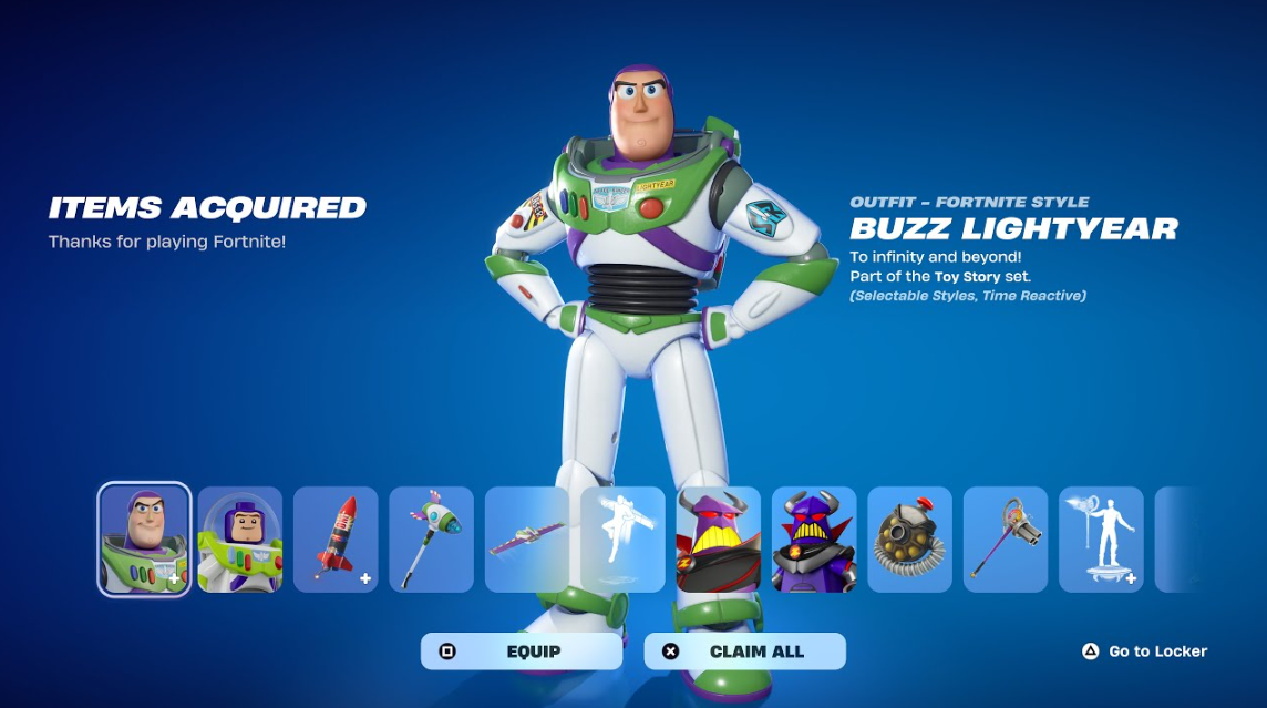 All Toy Story Skins in Fortnite: Prices, Unlock Methods, XP Rewards & Rocket League Bonus - Image 3